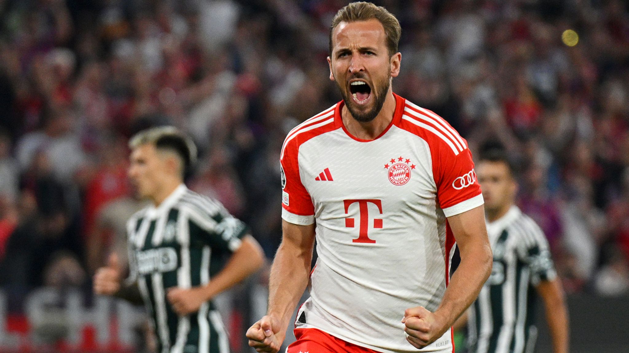 Bayern Munich 4 3 Man Utd Harry Kane Nets First Champions League Goal Bayern Munich 4 3 Man Utd Harry Kane Nets First Champions League Goal