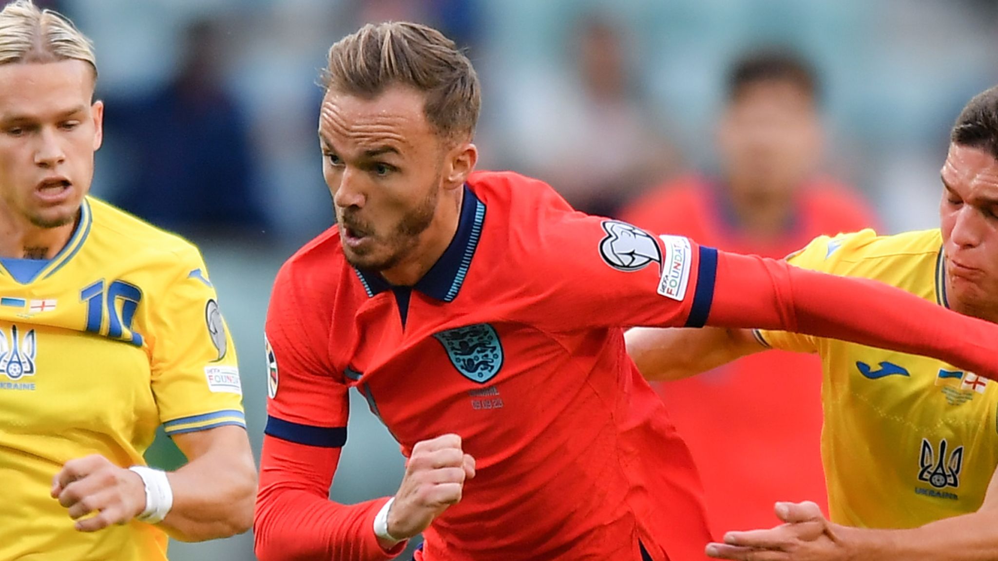 Ukraine 1-1 England Kyle Walker off the mark, Phil Foden spurns his chance but James Maddison offers promise Football News Sky Sports