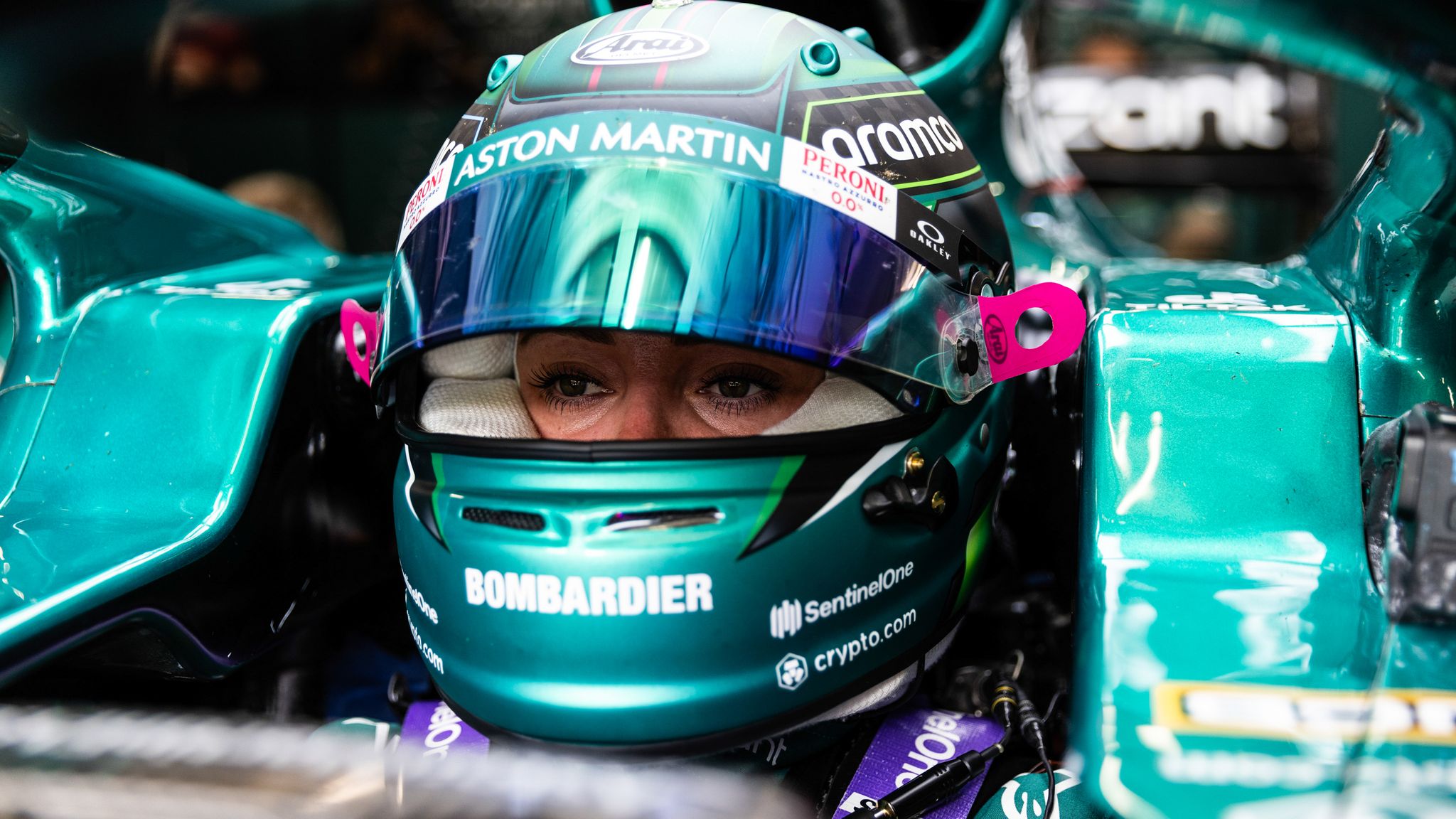 Aston Martin Jessica Hawkins becomes first woman to test Formula 1 car since 2018 F1 News
