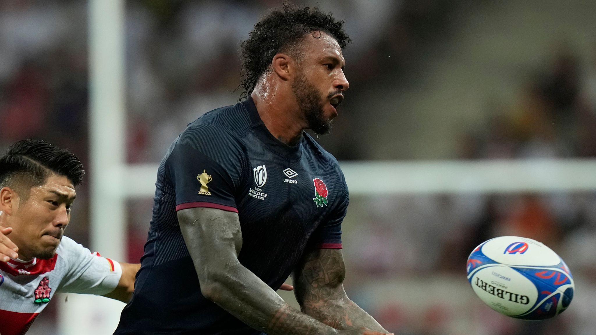 Courtney Lawes England getting better every day at Rugby World Cup after recording back-to-back wins Rugby Union News Sky Sports