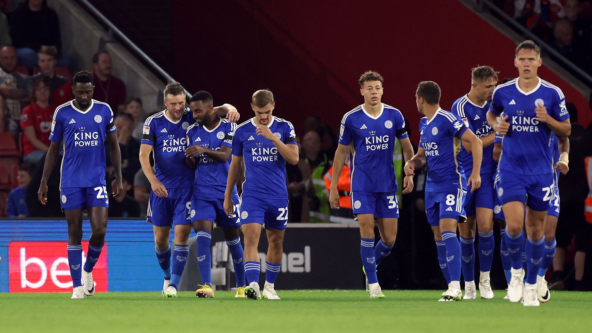 Southampton 1-4 Leicester Jamie Vardy scores after 21 seconds as Foxes ease to victory Football News Sky Sports