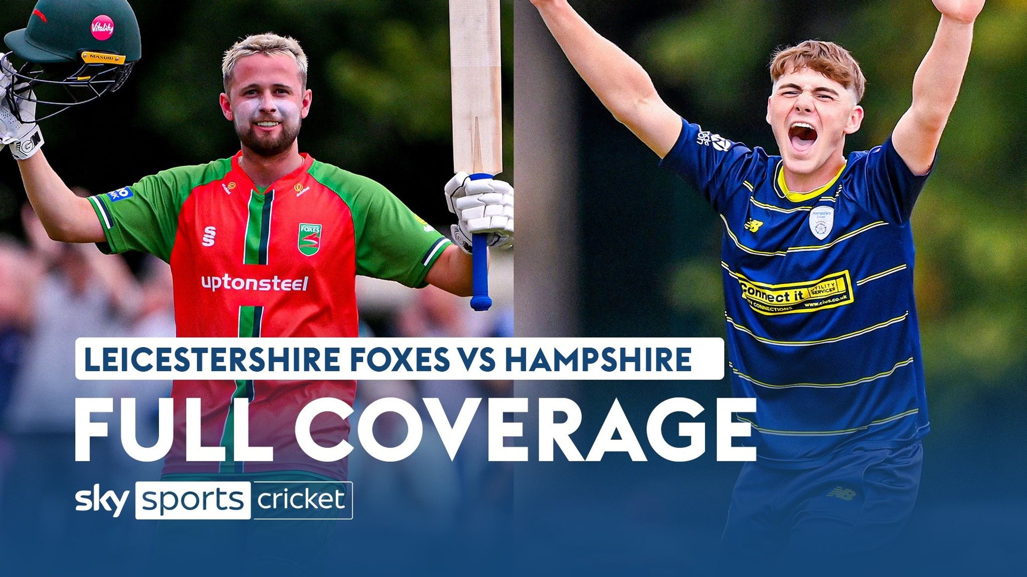 FREE STREAM Watch Leicestershire vs Hampshire in Metro Bank One-Day Cup final at Trent Bridge Cricket News Sky Sports