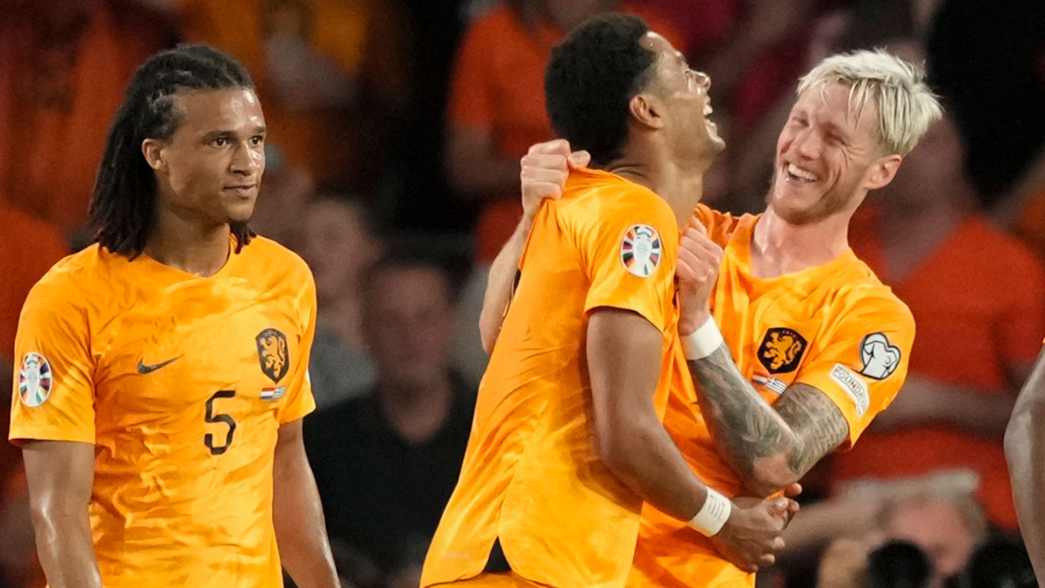 Netherlands Relaunch Euro 2024 Qualifying Bid With Thumping Victory   Skysports Netherlands Greece 6277849 