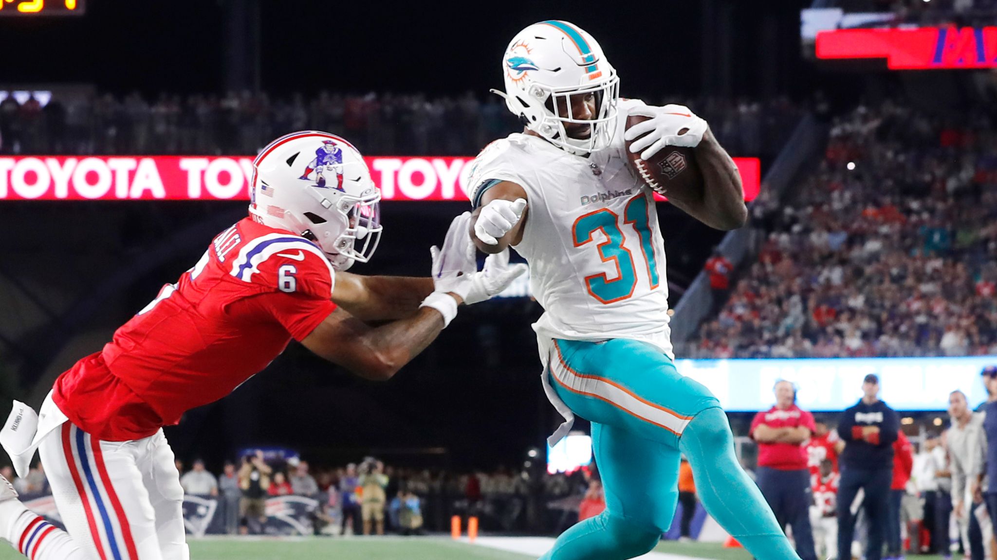 Miami Dolphins 24-17 New England Patriots: Hosts fall to 0-2 in