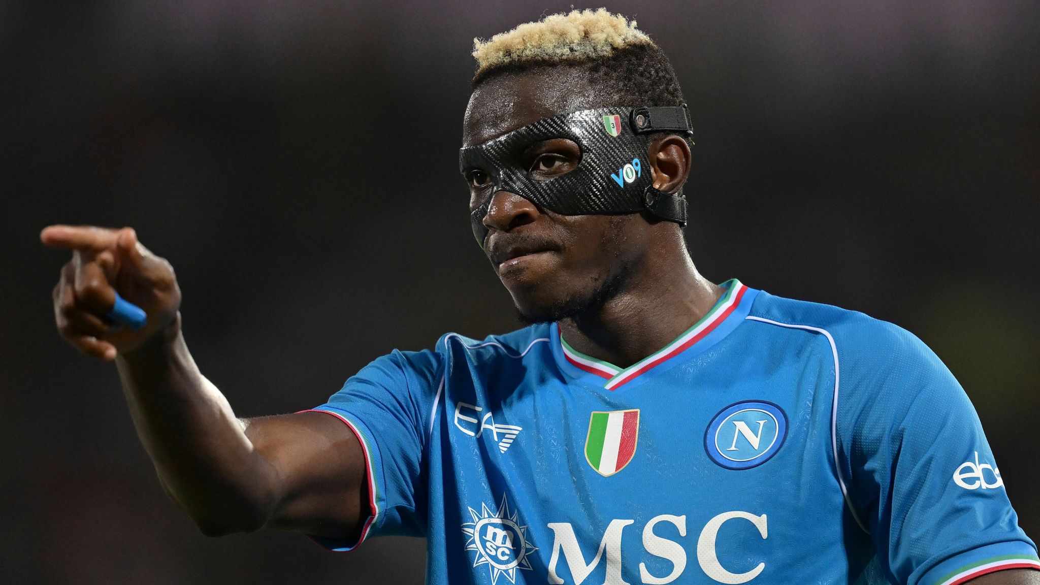 Chelsea have no intention of making a move for Napoli's Victor Osimhen