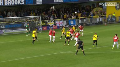 Centre-back or striker? Salford's Curtis Tilt scores spectacular overhead kick
