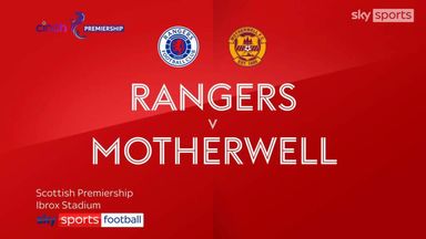 Rangers 1-0 Motherwell