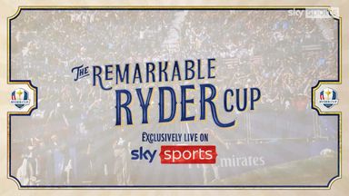 Catch the Ryder Cup exclusively live on Sky Sports!