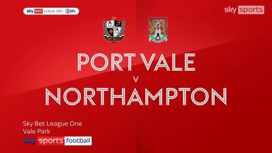 Port Vale 1-0 Northampton
