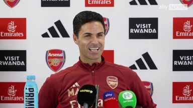 'Will goalkeeper that starts have surname that begins with R?' | Arteta: You are a genius!