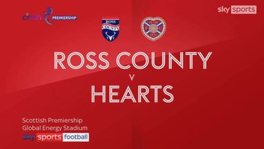 Ross County 0-1 Hearts