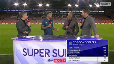 'He's fuming with you!' | Wilson overtakes Ferdinand in Newcastle's top scorers list