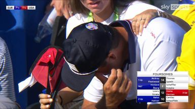 Scheffler in tears after thumping foursomes loss