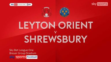 Leyton Orient 2-0 Shrewsbury Town