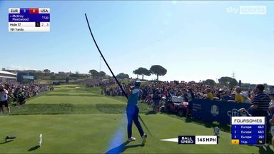 'Oh my, Rory McIlroy!' | McIlroy's stunning tee shot confirms whitewash 
