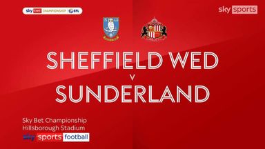 Sheffield Wednesday 0-3 Sunderland