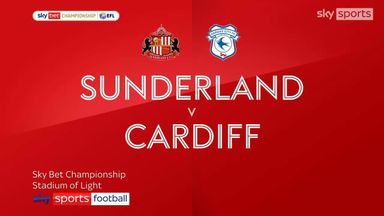 Sunderland 0-1 Cardiff City