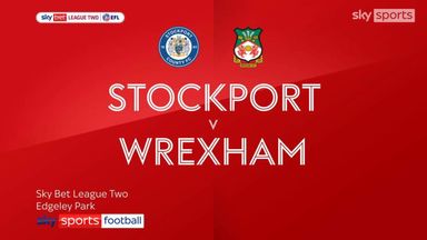 Stockport County 5-0 Wrexham