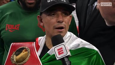 'We had to make a statement' | Lopez delighted after defending featherweight title