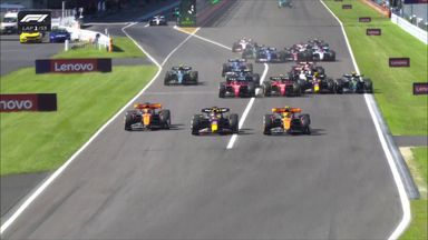 Japanese GP lights out! | Verstappen elbows out McLarens to lead