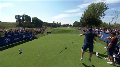 Hovland's incredible hole in one on par four! | 'Once in a lifetime!'