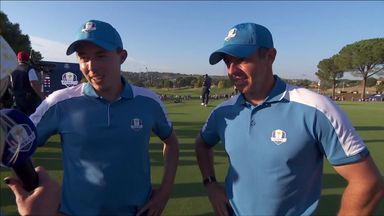 Fitzpatrick: One of the greatest days | Rory: I'm so proud of Matt