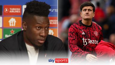 'I demand a lot from my defenders' | Onana explains relationship with Maguire