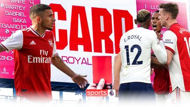 The most HEATED red cards in the North London derby!