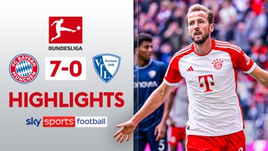 Bayern 7-0 Bochum | Kane scores hat-trick in rout