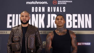 Eubank Jr says a Benn fight would have to be on his terms 