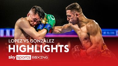 Highlights: Lopez defends featherweight title as Gonzalez battles through
