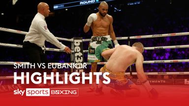 Highlights: Dominant Eubank Jr impresses with revenge on Smith