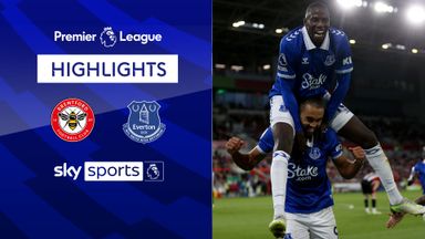 Everton impress in first PL win of season at Brentford