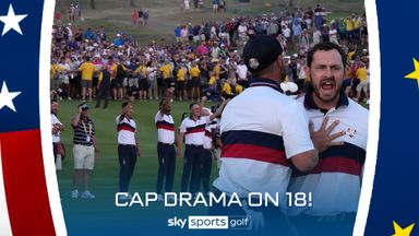 Cantlay claps back! Tensions rise as Team USA mock crowd with hat-waving gesture
