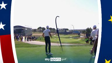 'That is sporting greatness!' | Novak drives the green at Ryder Cup!