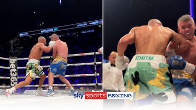 A ringside view of Eubank Jr's spectacular Smith TKO!