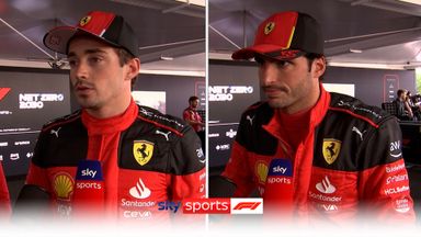 Leclerc: Tricky to get on podium | Sainz: We are the third placed team