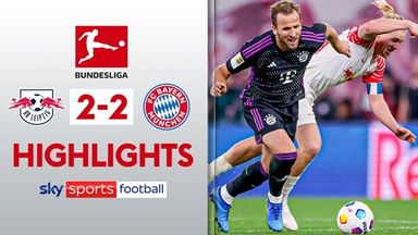 Highlights: Kane goal sparks comeback as Bayern draw to RB Leipzig