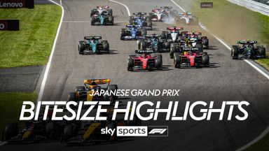 Japanese GP Bitesize highlights | Verstappen win crowns Red Bull champions
