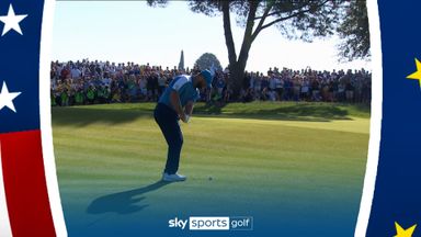 Rahm holes superb chip! | 'He's the Masters champ for a reason' 