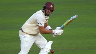 Jamie Overton and Surrey held on to draw vs Northamptonshire, and are one step closer to the title 