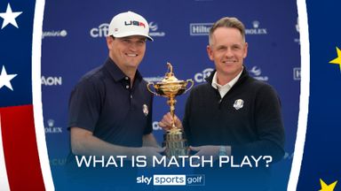 What is match play? | Ryder Cup format explained
