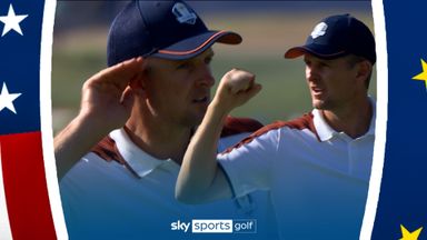 Rose gives Europe first lead in third match with brilliant birdie!