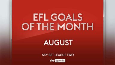 League Two: Goals of the Month | August