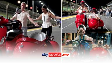 'It's that way!' | Simon & Danica navigate Singapore in the Sidecar!