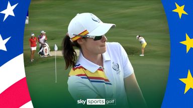 'Wow!' | Maguire holes 'unbelievable' chip for crucial birdie