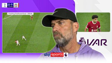 'They drew the line wrong' | Klopp criticises 'crazy decisions' in Spurs defeat