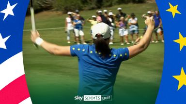 Maguire drains huge eagle putt |  On brink of commanding win
