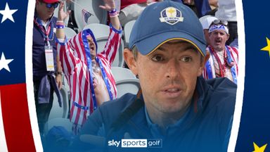 McIlroy has 'no issues' with fan heckling | 'It's part of the Ryder Cup'