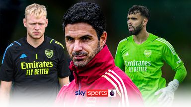 Arteta's NLD keeper dilemma | 'I haven't decided'
